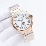 TW Factory Cartier 42MM 316L Steel Sapphire Glass Men Watch